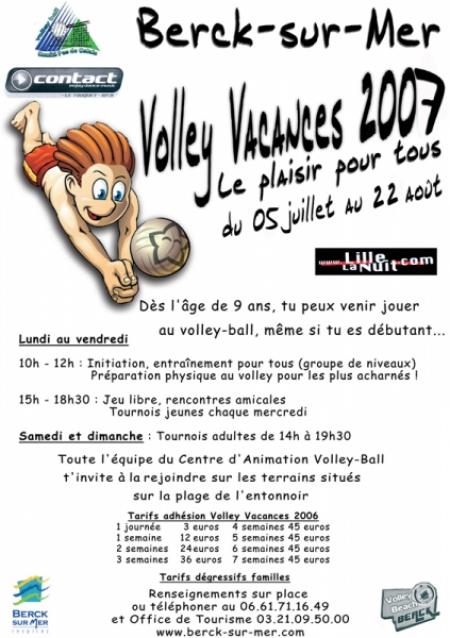 Partez en Volley-Vacances à Berck-sur-Mer !